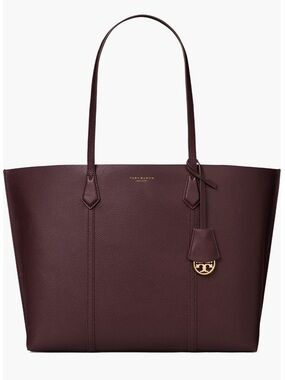 Tory Burch Perry Triple Compartment Leather Tote